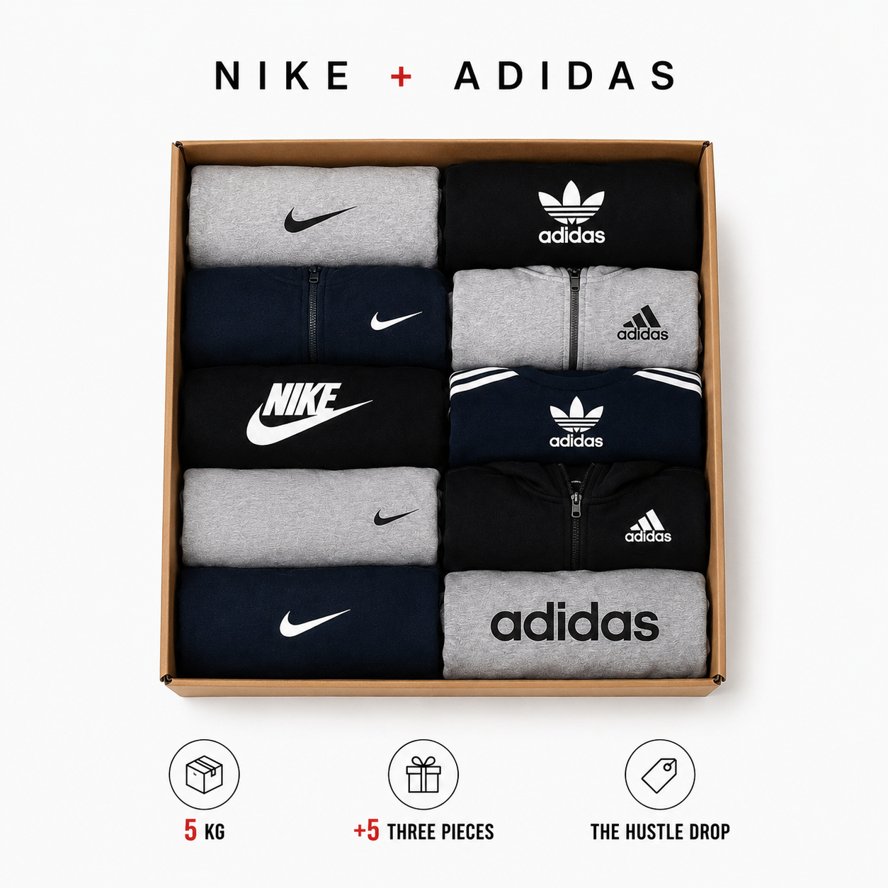 Nike + Adidas - Hustle Drop